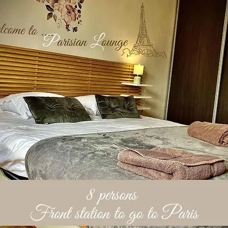 Parisian Lounge 8 Pers Front Station Apartment Villemomble Exterior photo